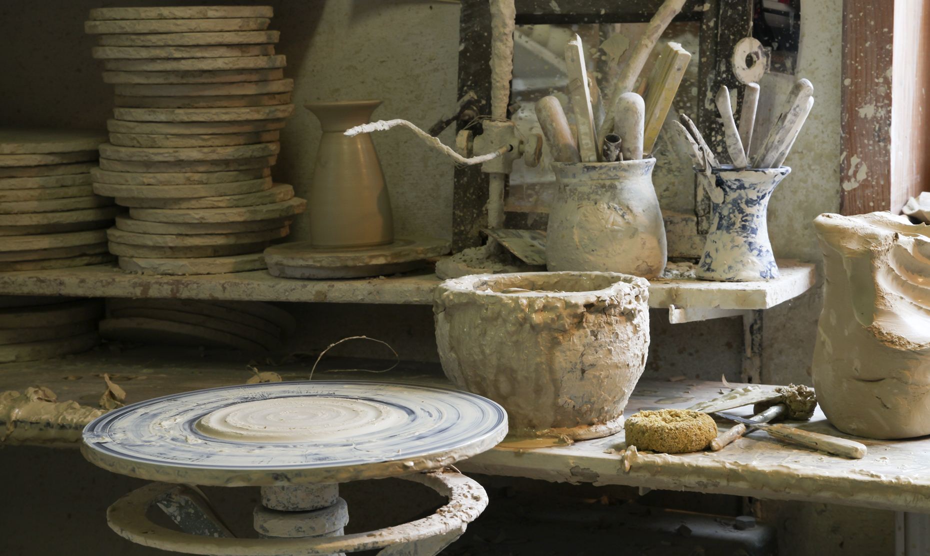 Landperle Werkstatt Scheibe