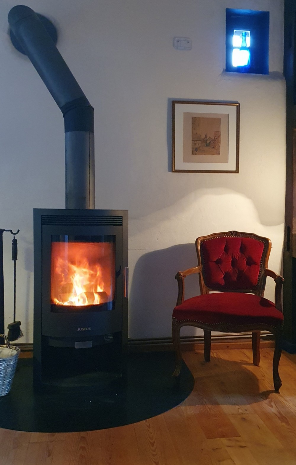 Fewo Landperle Kaminofen